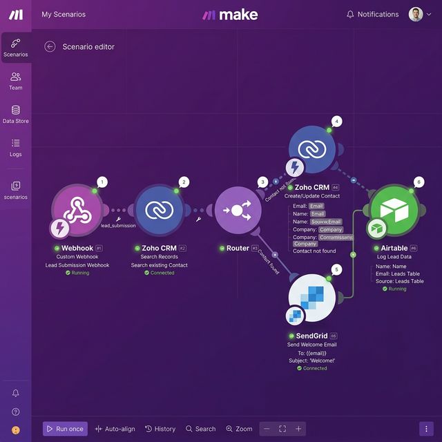 Make.com CRM Integration