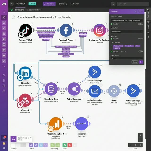 Make.com Marketing Automation